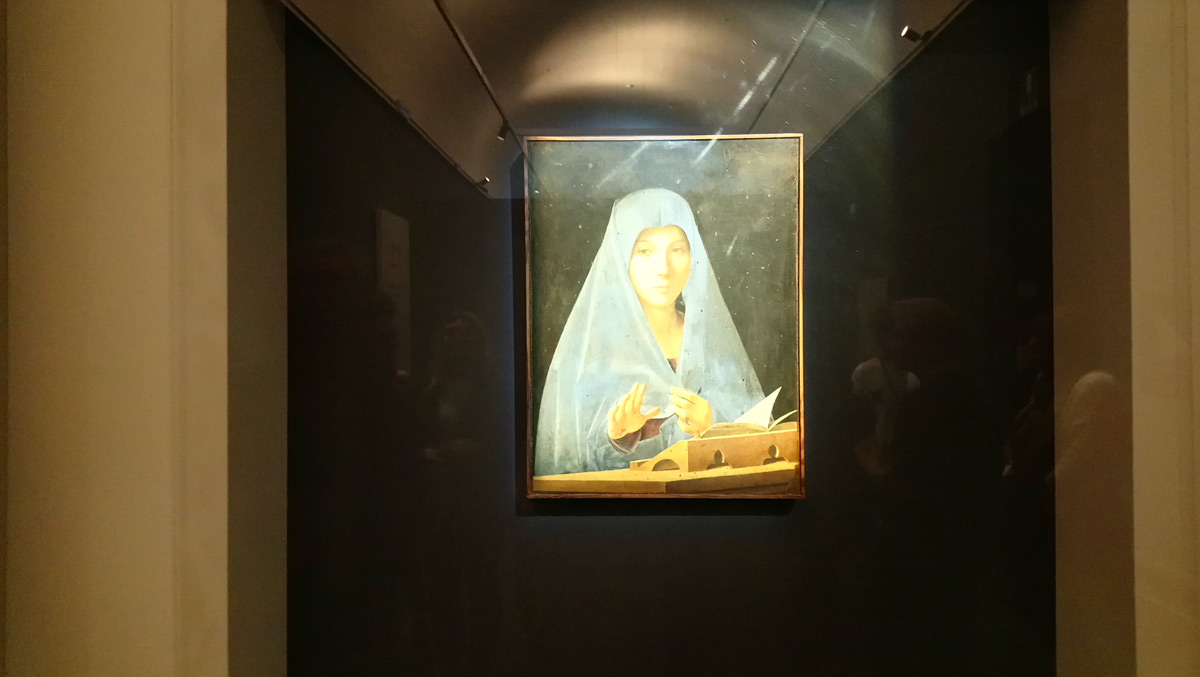 L'Annunciata alla mostra di Palazzo Reale 
