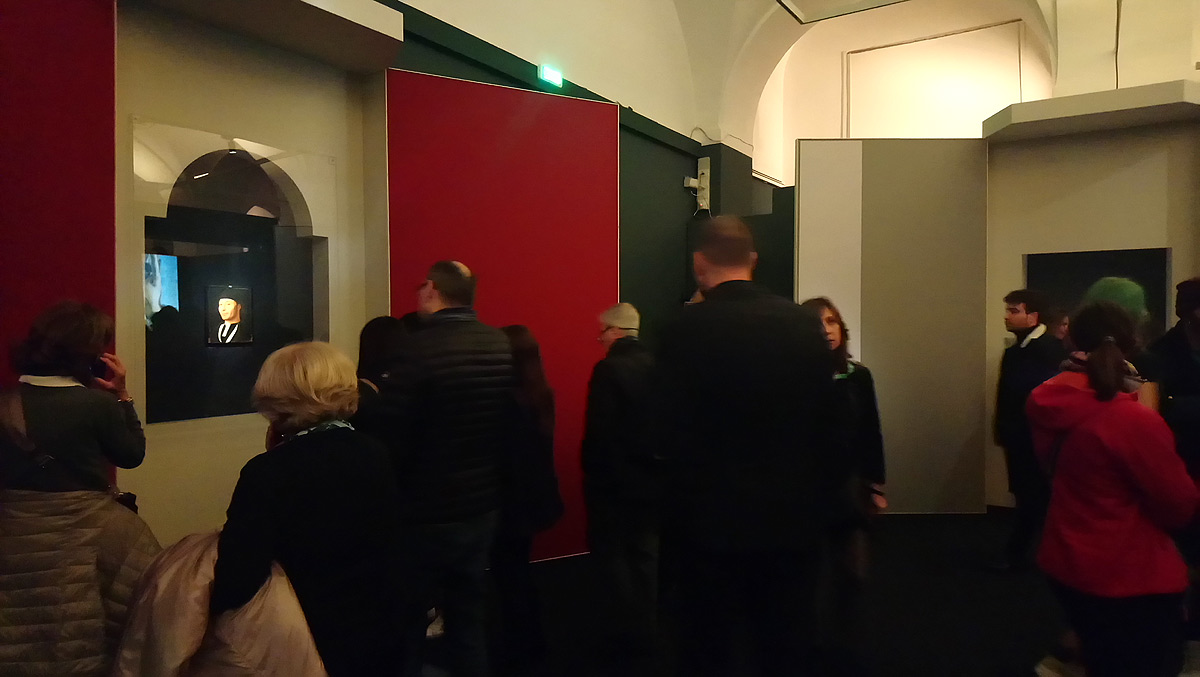 Pubblico alla mostra Antonello da Messina a Milano, Palazzo Reale
