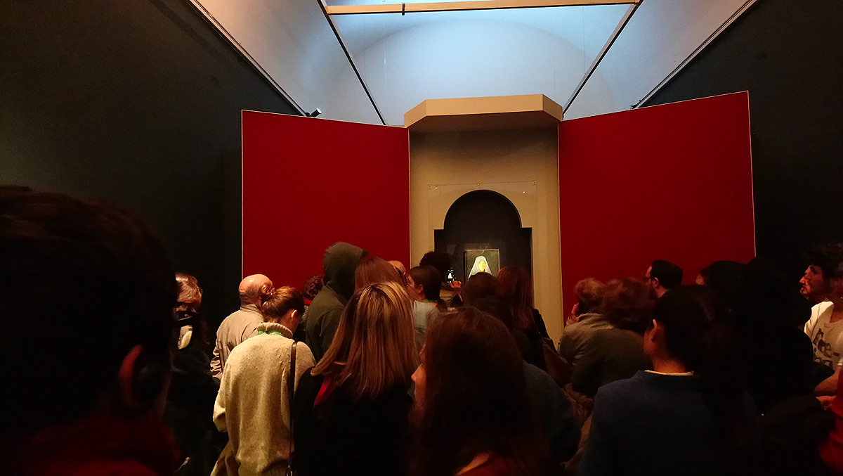 Pubblico alla mostra Antonello da Messina a Milano, Palazzo Reale
