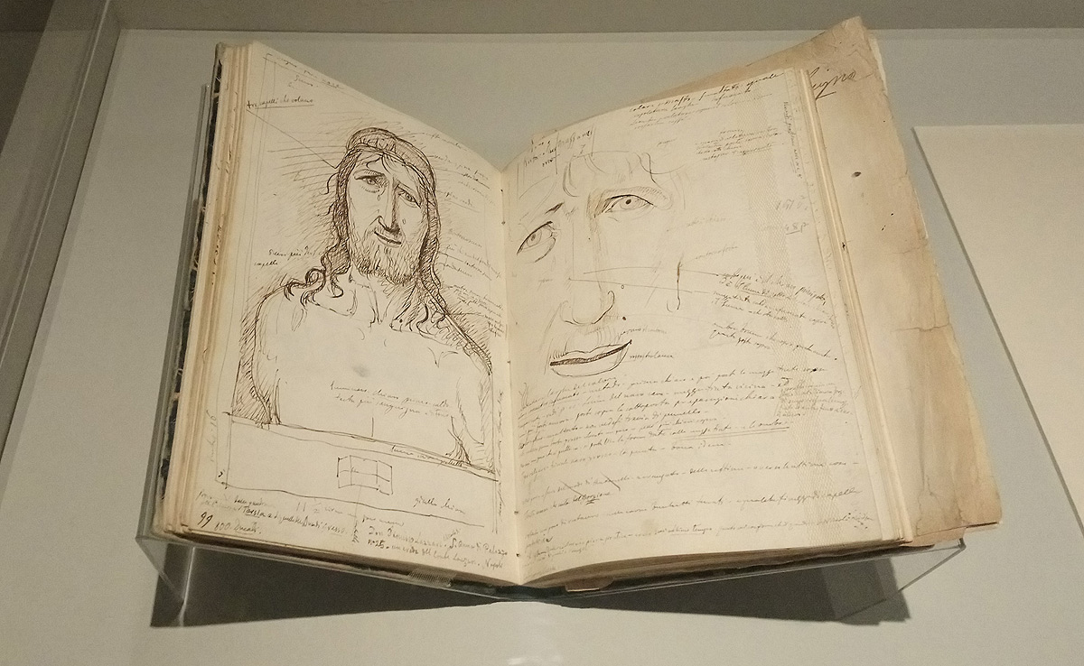 Giovanni Battista Cavalcaselle, Foglio dedicato all'Ecce Homo
