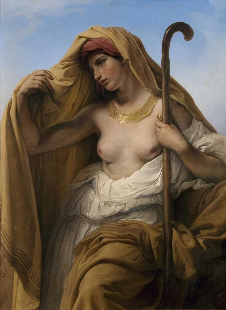 Francesco Hayez, Tamar di Giuda (1847; olio su tela, 112 x 84,5 cm; Varese, Civico Museo d'Arte Moderna e Contemporanea)
