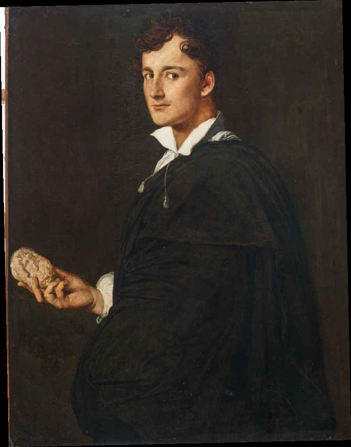Jean-Auguste-Dominique Ingres, Ritratto di Lorenzo Bartolini (1805; olio su tela, 98 x 80 cm; Montauban, Musée Ingres)
