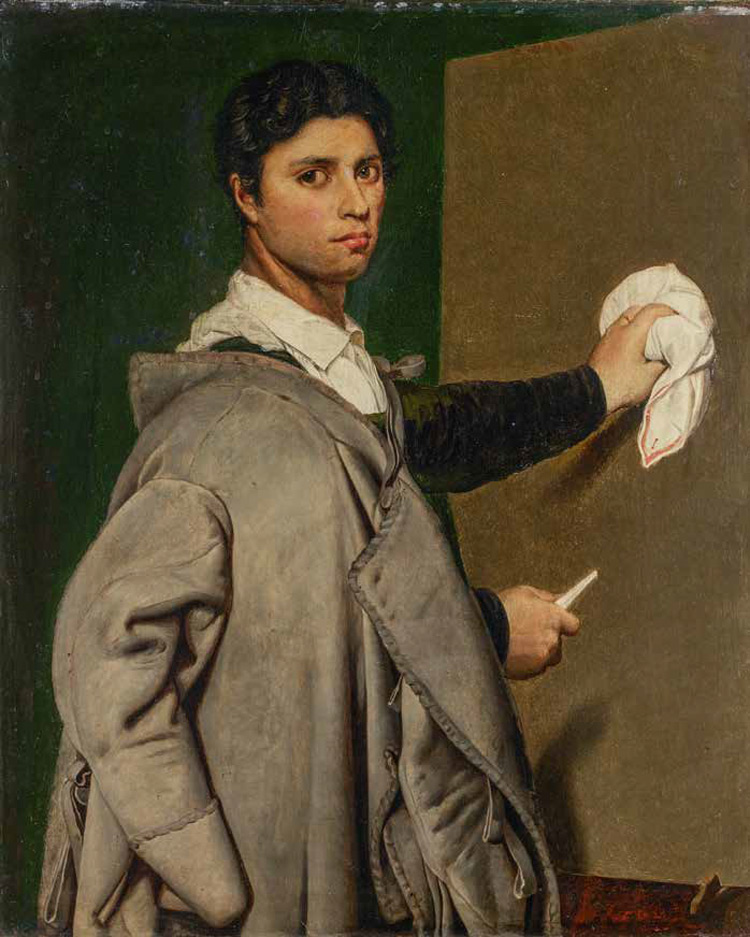 Julie Forestier, Autoritratto di Ingres, da Jean-Auguste-Dominique Ingres (1807; olio su tela, 65 x 53 cm; Montauban, Musée Ingres)
