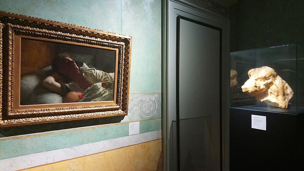 Confronto tra l'Amor Materno di Morbelli e la Aetas Aurea di Medardo Rosso 
