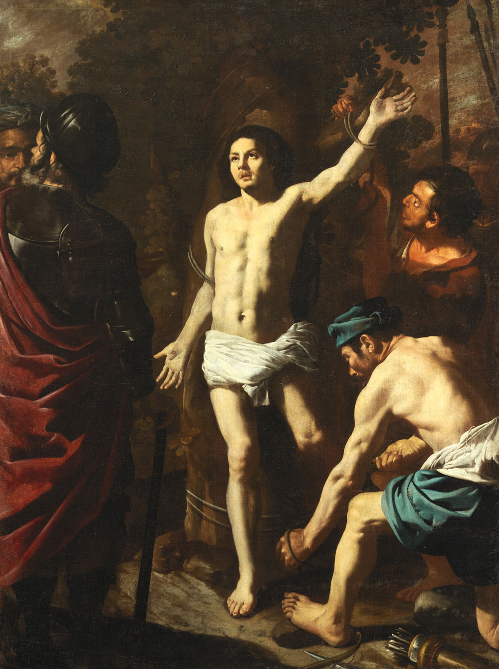 Hendrik de Somer, Martirio di san Sebastiano (1630 circa; olio su tela, 205 x 154 cm; Napoli, Museo e Real Bosco di Capodimonte)
 Hendrik de Somer, Martirio di san Sebastiano (1630 circa; olio su tela, 205 x 154 cm; Napoli, Museo e Real Bosco di Capodimonte)