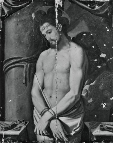 Santi di Tito, Ecce Homo (anni Settanta del XVI secolo; tavola, 104 x 84 cm; Collezione privata) Santi di Tito, Ecce Homo (anni Settanta del XVI secolo; tavola, 104 x 84 cm; Collezione privata)