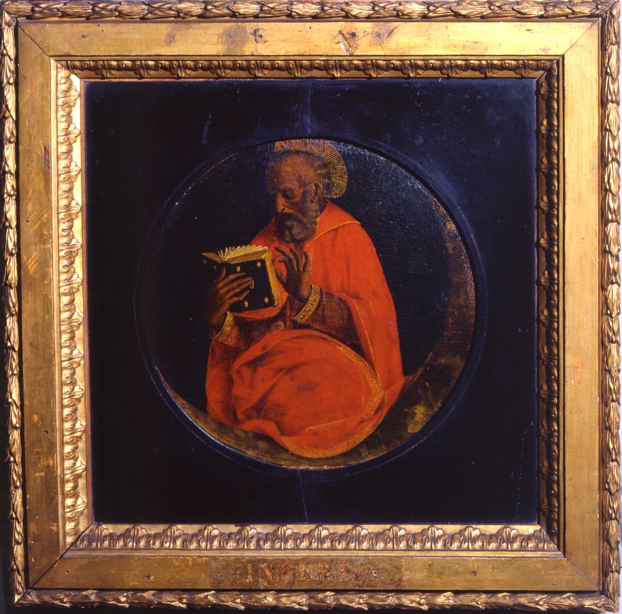 Bernardino Butinone, Apostolo (1485-1490 circa; olio su tavola, diametro 23 cm; Parma, Complesso Monumentale della Pilotta, Galleria Nazionale)
 