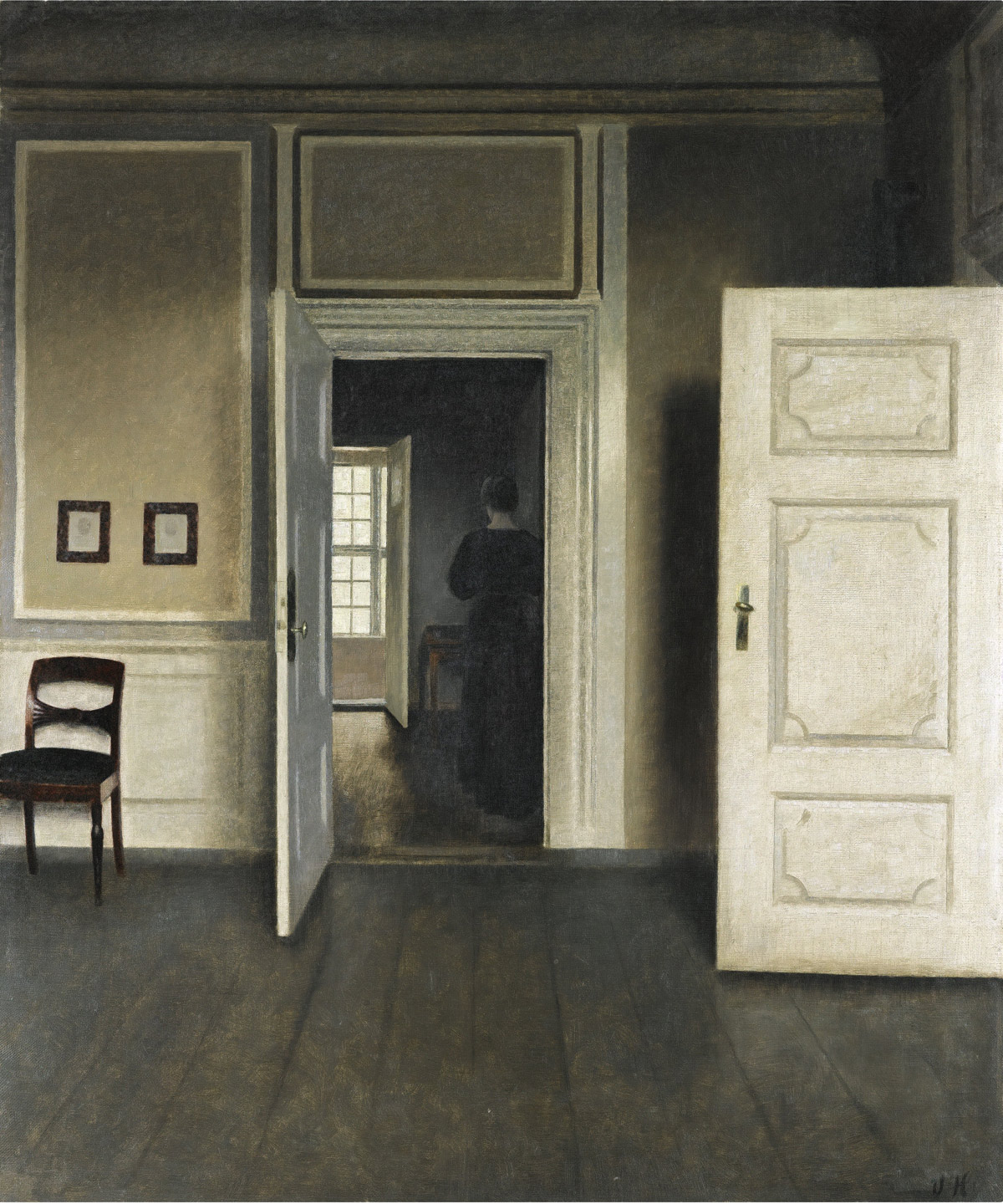 Vilhelm Hammershøi, the painter of silence who anticipated