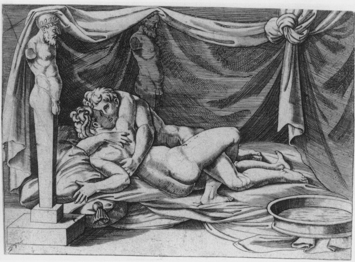 Agostino Veneziano (attribuito), Posizione 1
