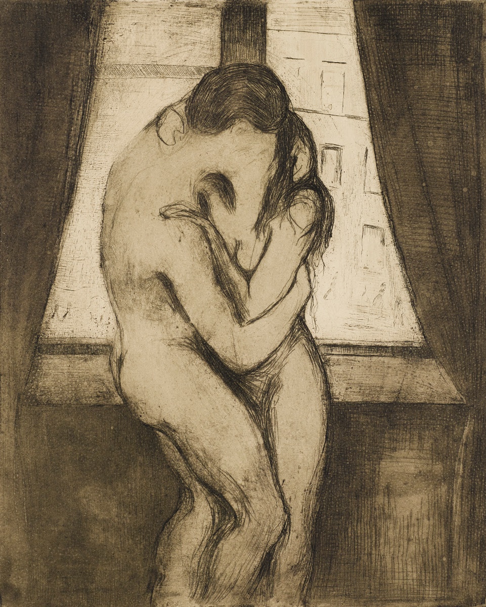 Edvard Munch, Il bacio
