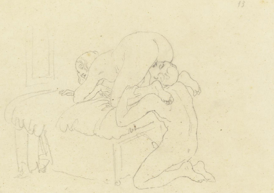 Francesco Hayez, Disegno erotico 
