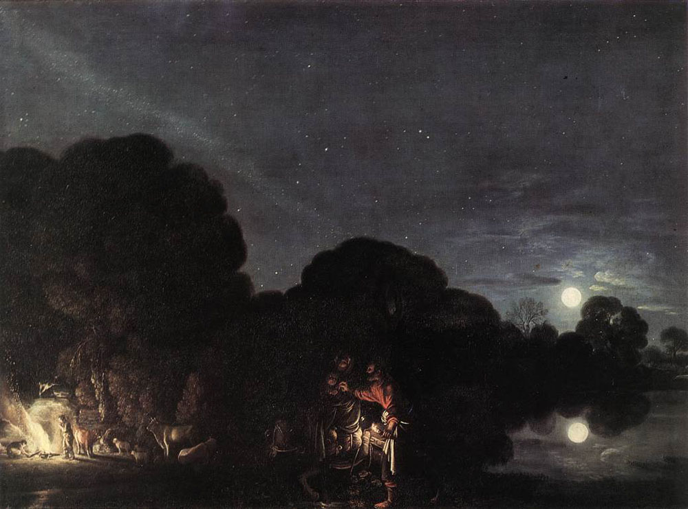 Adam Elsheimer, Fuga in Egitto
 Adam Elsheimer, Fuga in Egitto