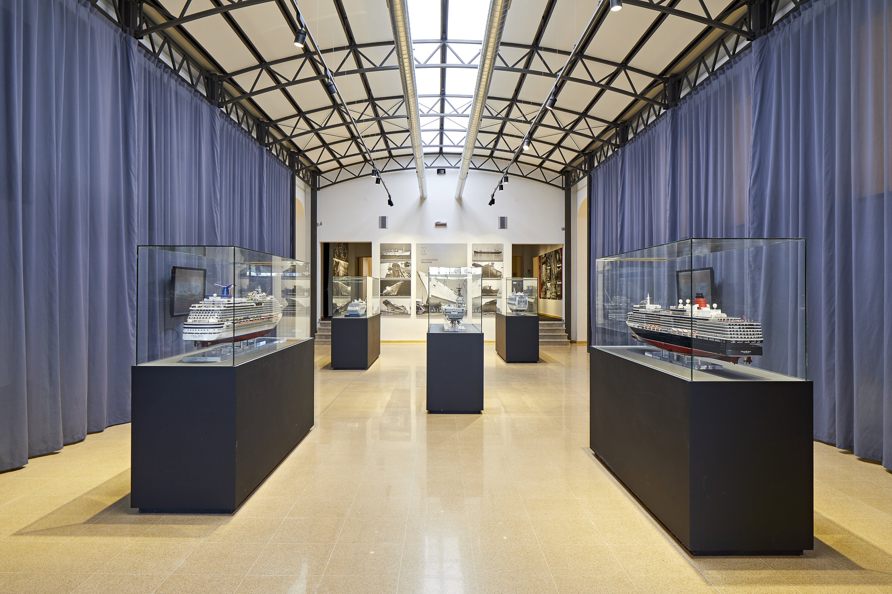 Museo della Cantieristica di Monfalcone, La camera delle meraviglie: le navi
