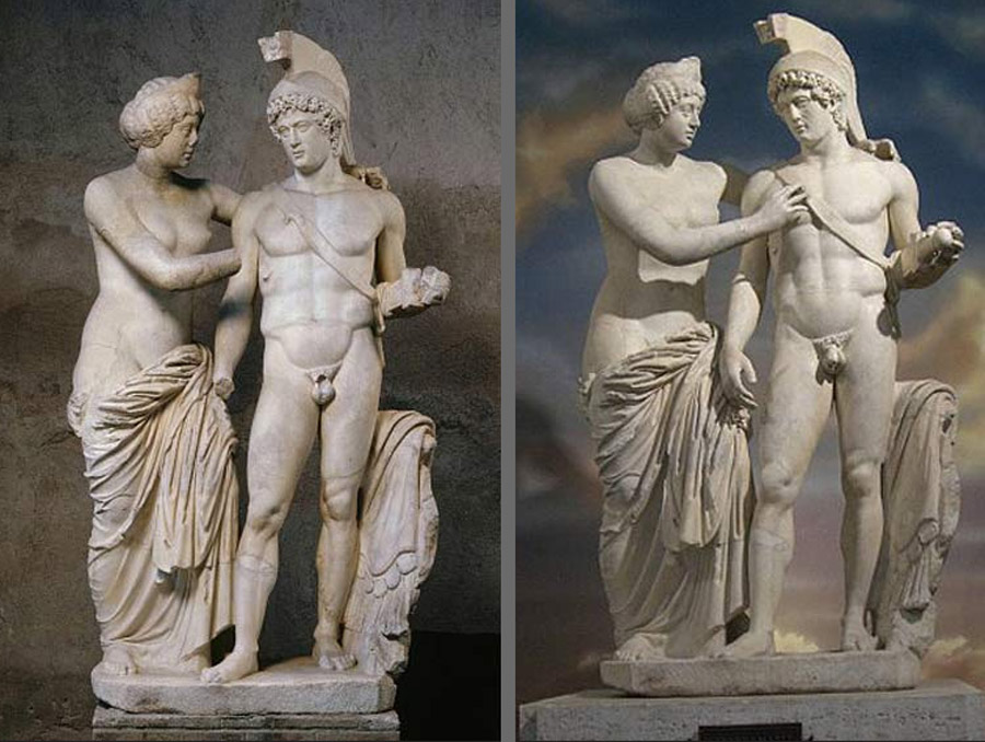 Marte e Venere con le protesi volute da Berlusconi
 Marte e Venere con le protesi volute da Berlusconi