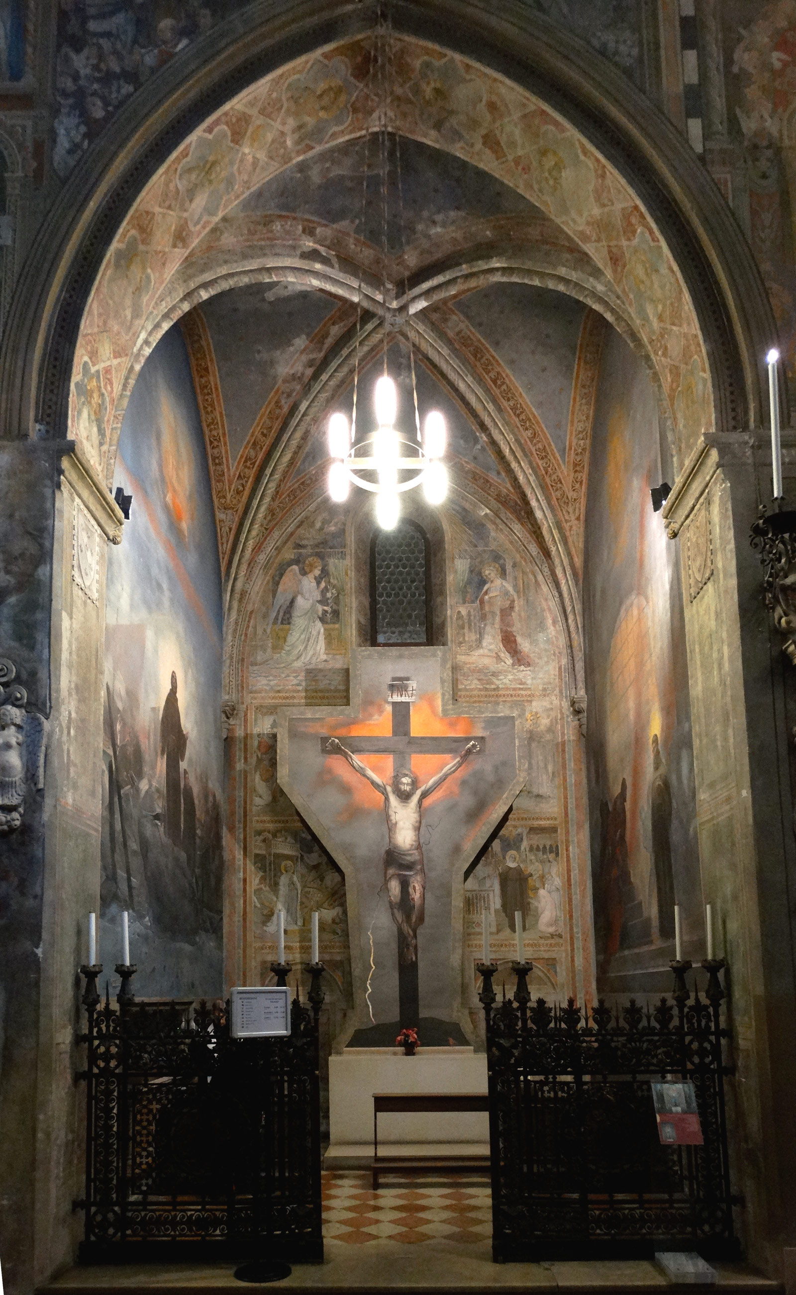 Cappella di Santa Caterina, stato attuale (Padova, Basilica del Santo)
 Cappella di Santa Caterina, stato attuale (Padova, Basilica del Santo)