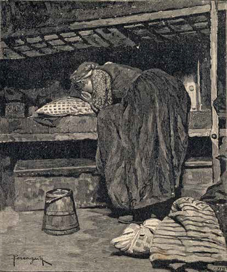 Arnaldo Ferraguti, Illustrazione per Sull'Oceano di Edmondo De Amicis (1890)
 Arnaldo Ferraguti, Illustrazione per Sull'Oceano di Edmondo De Amicis (1890)