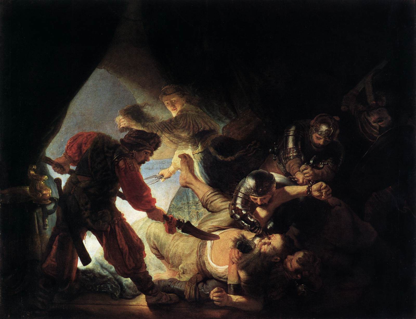 Rembrandt, L'accecamento di Sansone
 Rembrandt, L'accecamento di Sansone