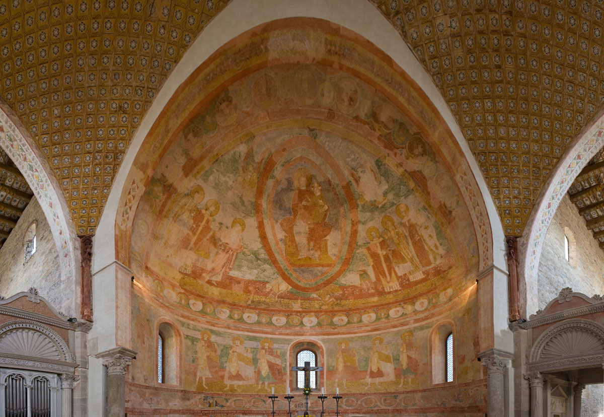 Affreschi dell'abside della Basilica di Aquileia. Ph. Credit Gianluca Baronchelli
