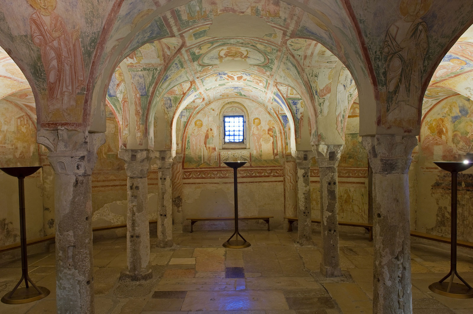 Cripta degli affreschi. Ph. Credit Gianluca Baronchelli
