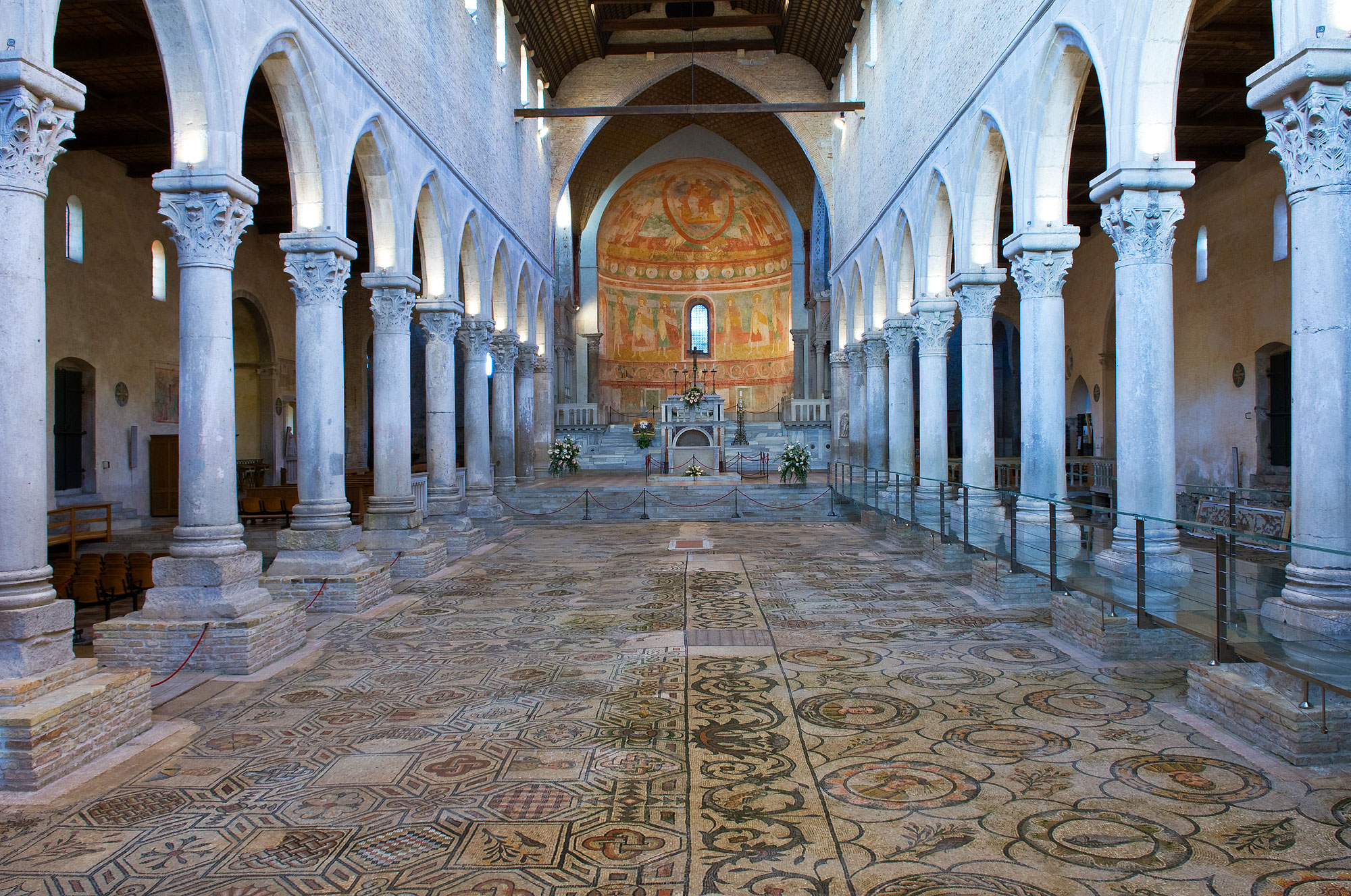 Interno della Basilica di Aquileia. Ph. Credit Gianluca Baronchelli
