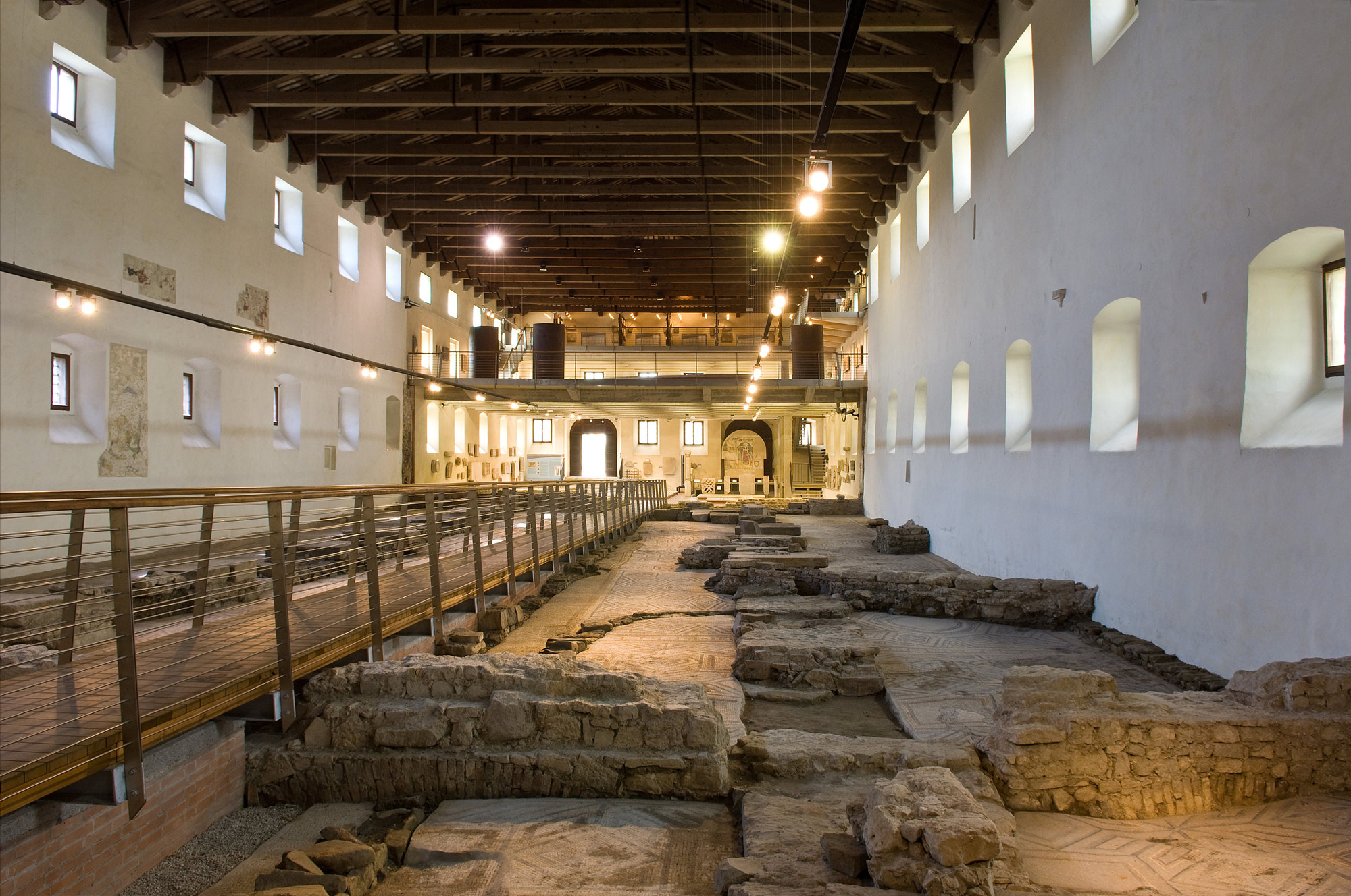 Interno del Museo Paleocristiano di Aquileia. Ph. Credit Gianluca Baronchelli
