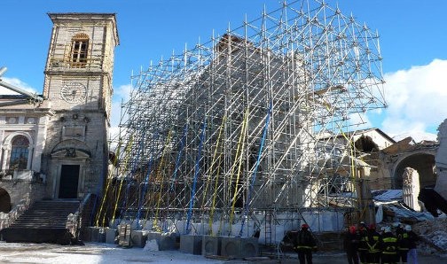 La basilica di San Benedetto messa in sicurezza
 La basilica di San Benedetto messa in sicurezza