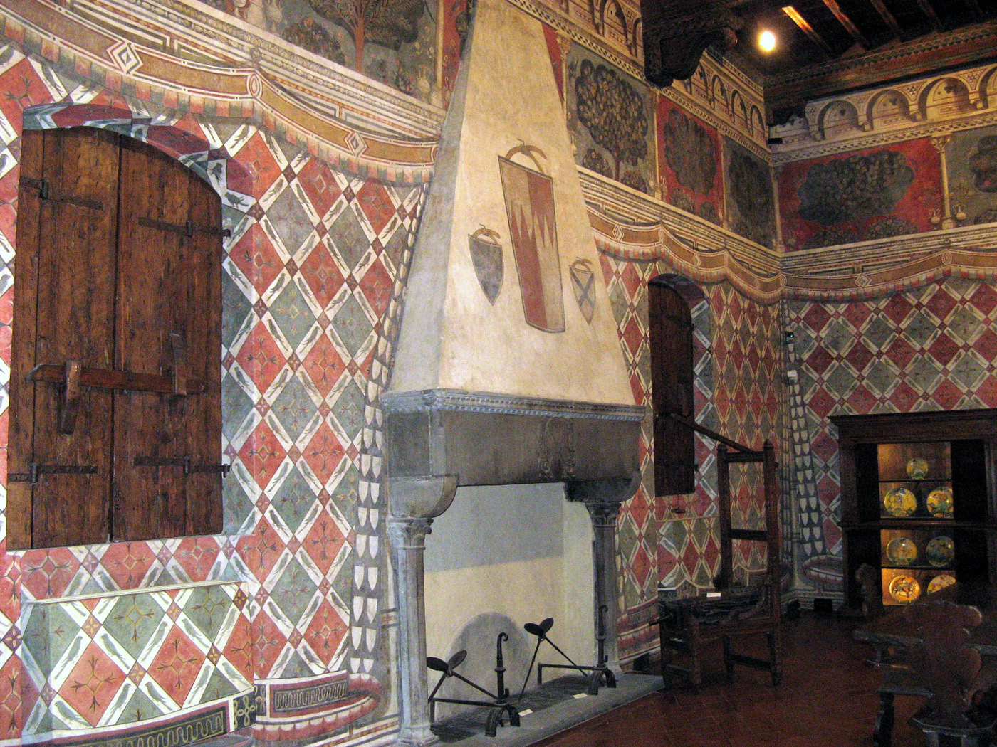 Una sala di Palazzo Davanzati a Firenze. Ph. Credit I musei di Firenze
