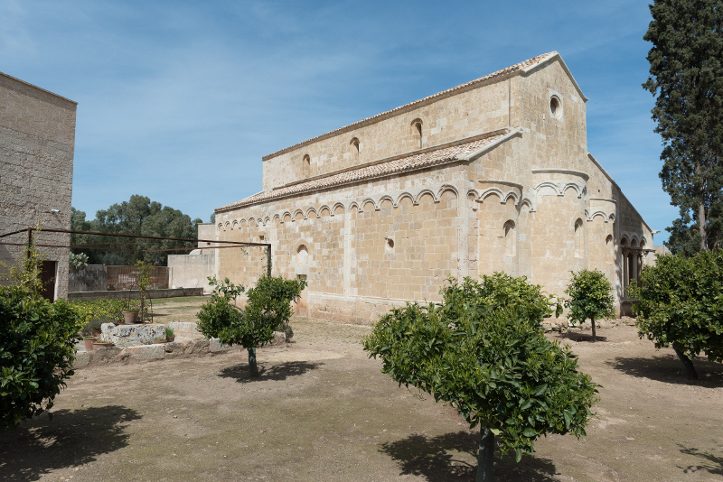 L'abside della chiesa
