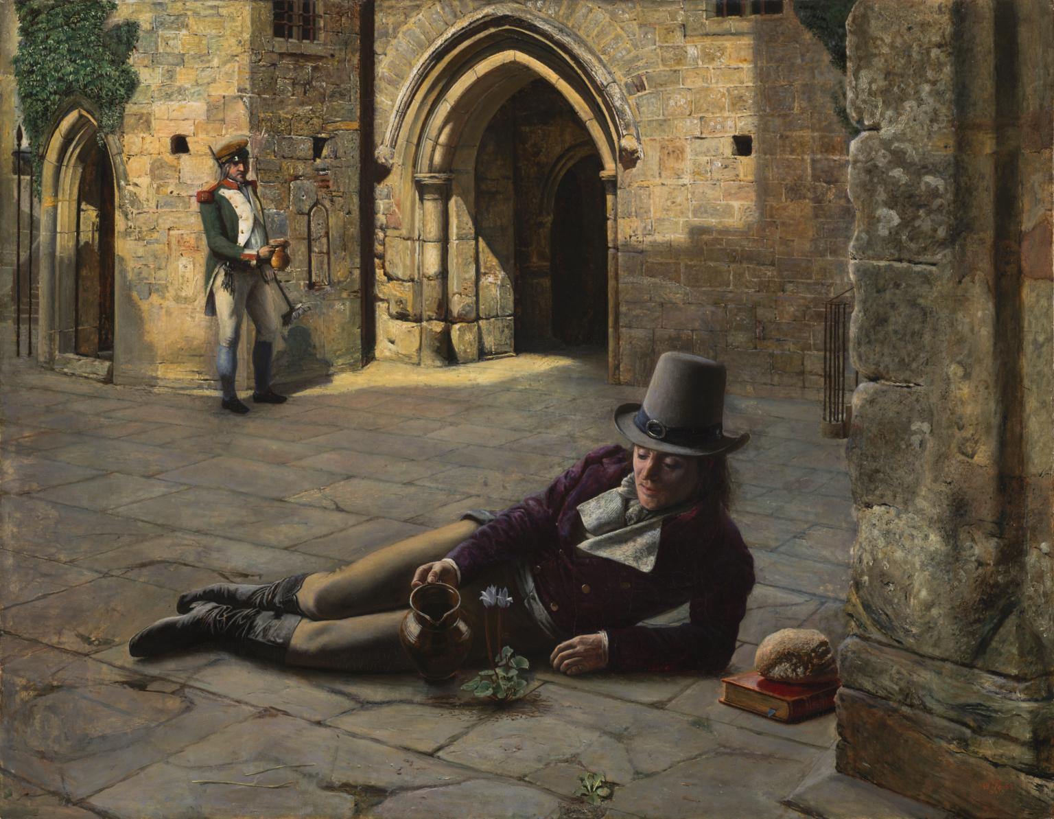 Robert Braithwaite Martineau, Picciola (1853; olio su tela, 63,5 x 81,3 cm; Londra, Tate Britain)