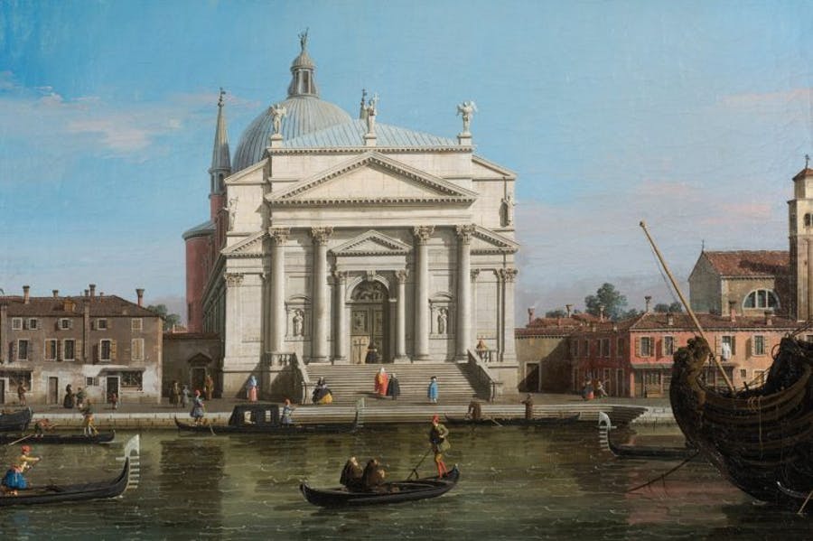Canaletto, Chiesa del Redentore (1746 circa; olio su tela, 47,4 x 77,3 cm)
