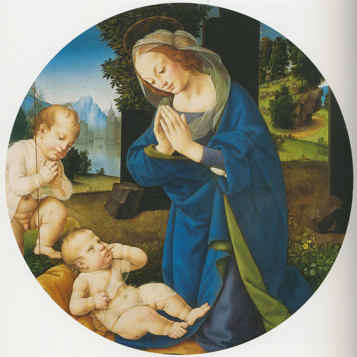Lorenzo di Credi, Adorazione del Bambino (tavola; Collezione privata, già in Collezione Casati)
 Lorenzo di Credi, Adorazione del Bambino (tavola; Collezione privata, già in Collezione Casati)