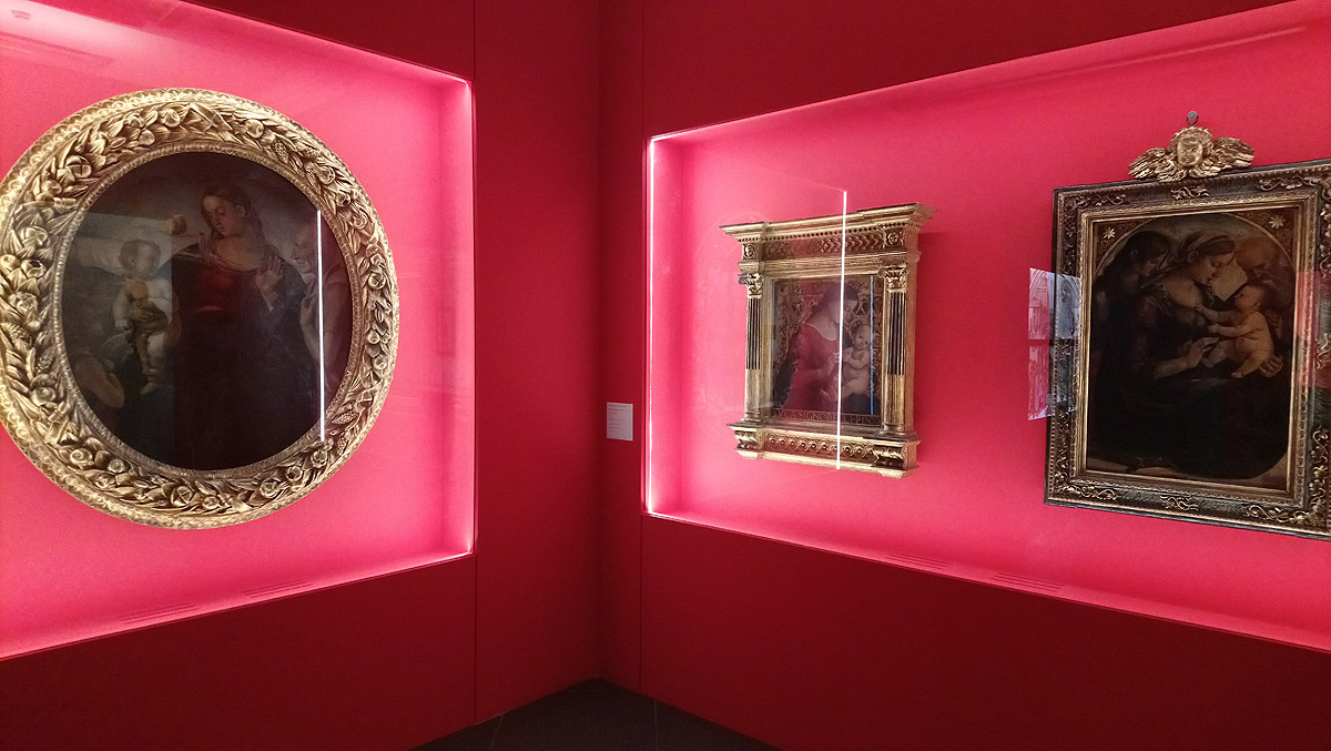 Sala della mostra Luca Signorelli e Roma. Oblio e riscoperte
