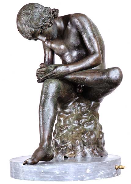 Arte romana, Spinario (seconda metà del I secolo a.C.; bronzo, altezza 73 cm; Roma, Musei Capitolini)
