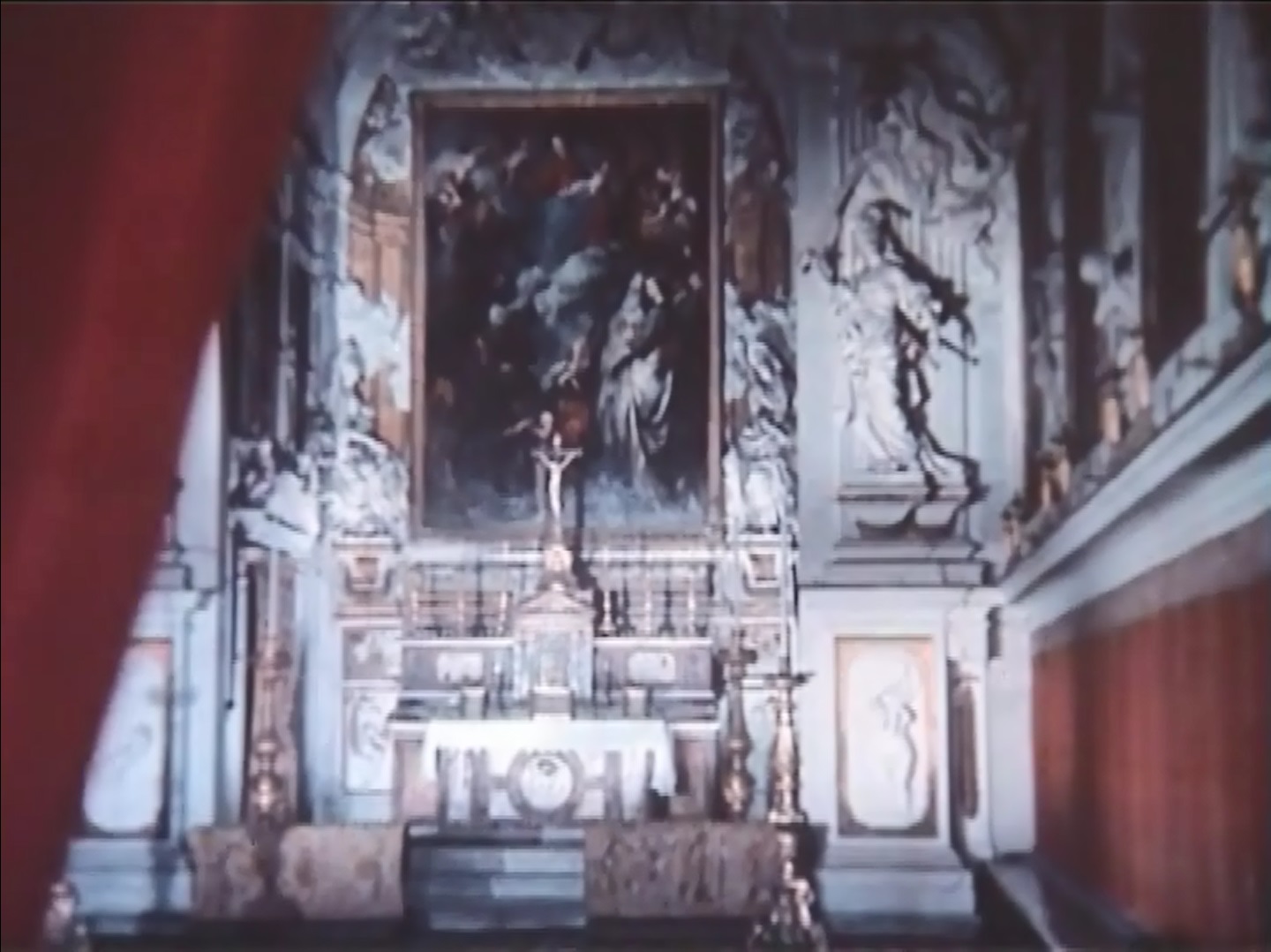 Fotogramma de Lo scultore degli angeli di Aldo Franchi, 1957.
