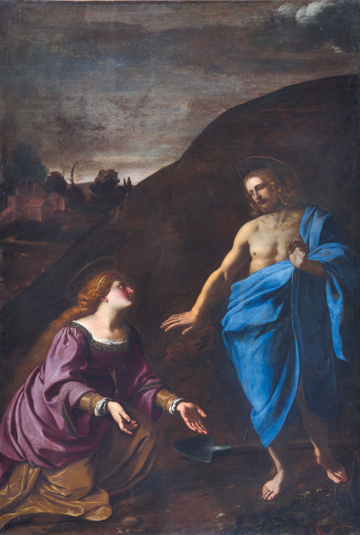 Antiveduto Gramatica, Noli me tangere (1622-1623; olio su tela, 294 x 183 cm; San Severino Marche, Duomo)

