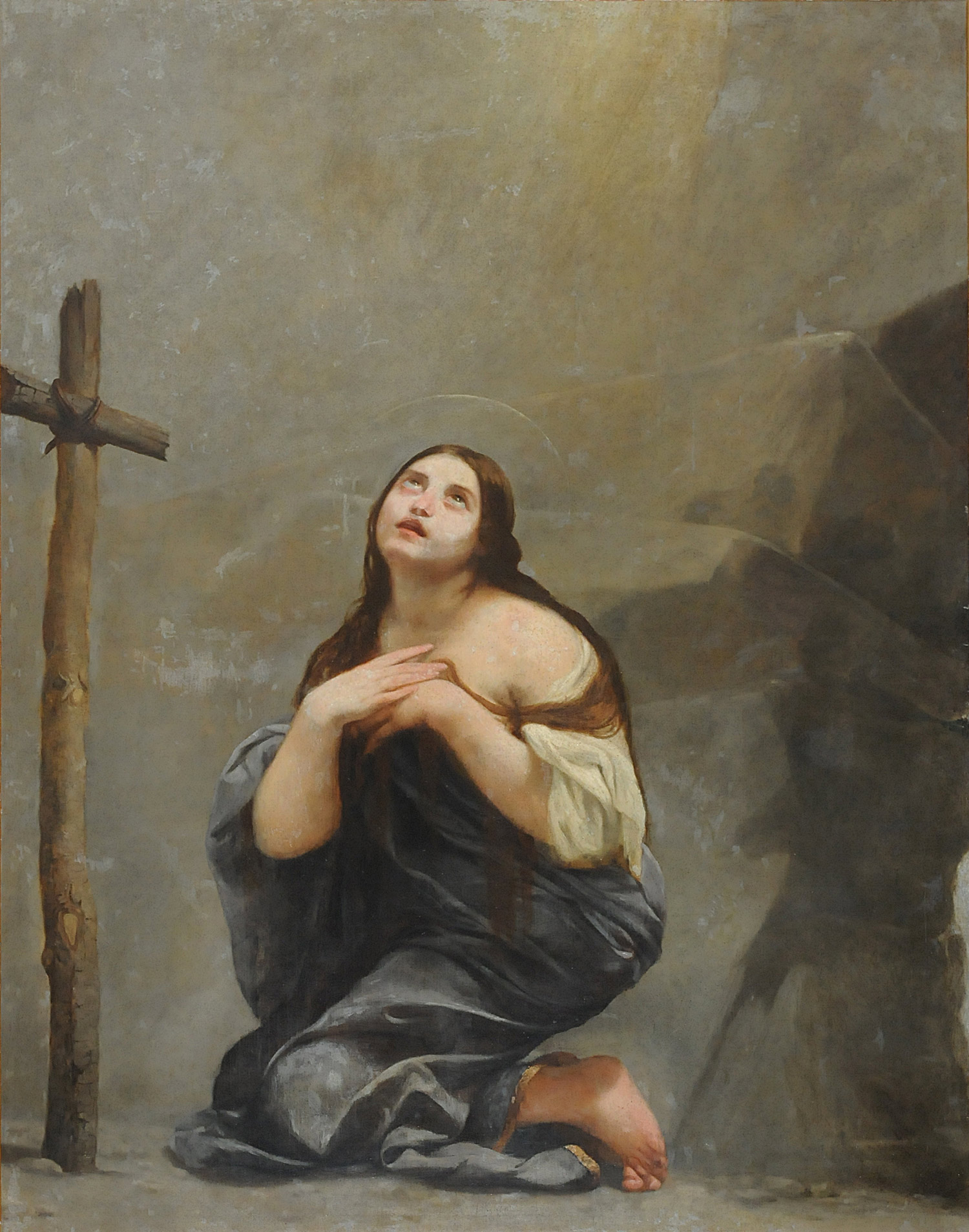 Guido Cagnacci, Santa Maria Maddalena penitente (1640 circa, post 1637; olio su tela, 218 x 157 cm; Urbania, chiesa di Santa Maria Maddalena)
