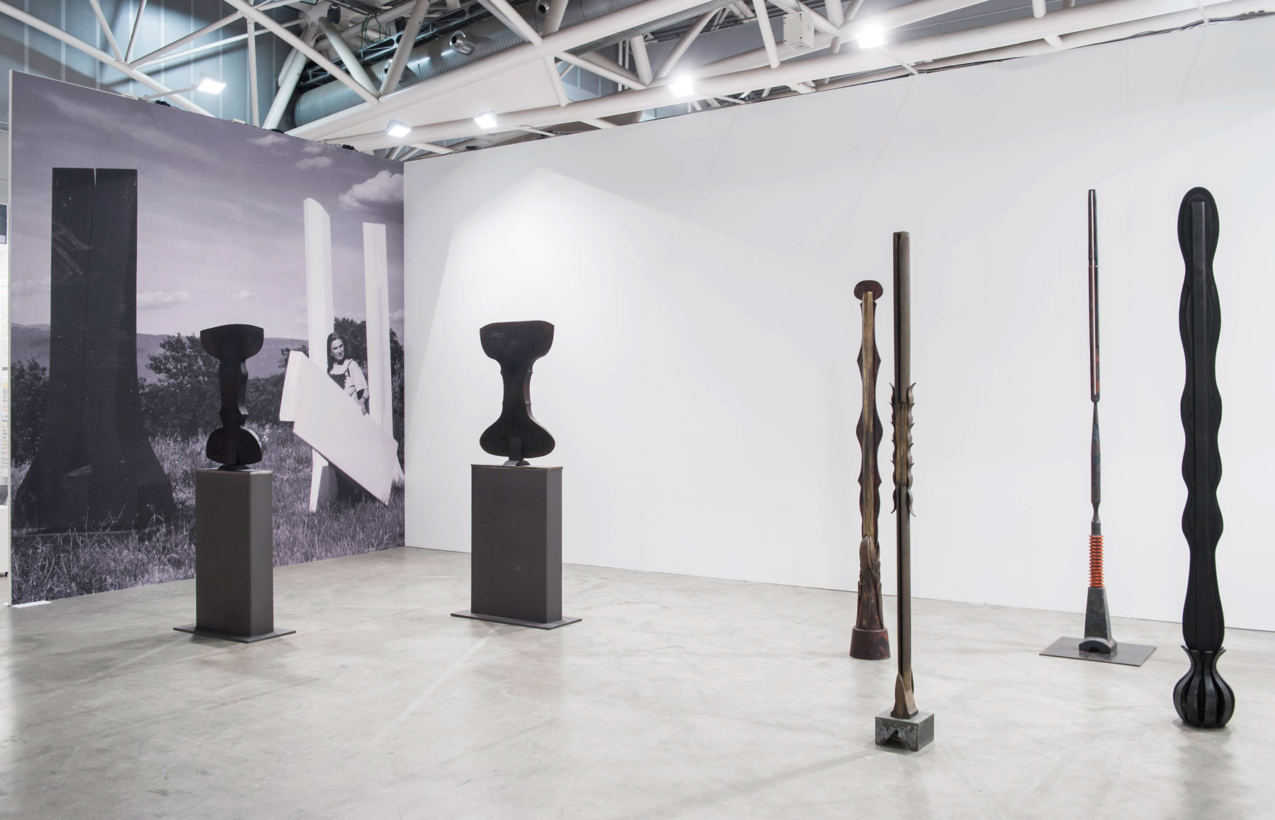 Beverly Pepper [Back to the Future 2017], Installation view, Artissima 2017. Courtesy Kayne Griffin Corcoran, Los Angeles Photo: Giorgio Perottino 

