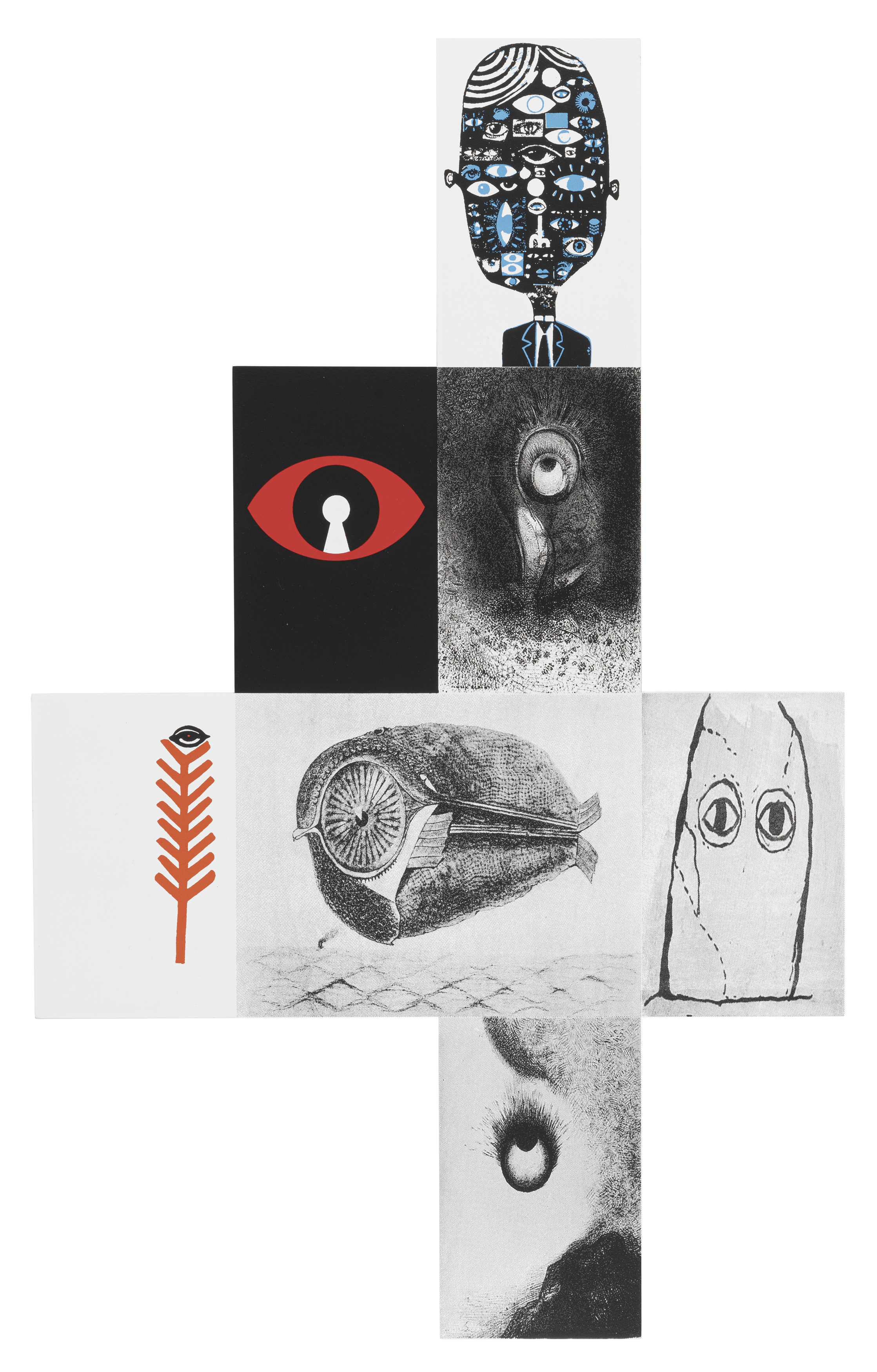 Annette Lemieux, Excerpt-2 (2019; stampa su tavola, 81,3 x 50,8 cm), presentato da Mazzoli. Richiesta: 25mila euro.
 Annette Lemieux, Excerpt-2 (2019; stampa su tavola, 81,3 x 50,8 cm), presentato da Mazzoli. Richiesta: 25mila euro.