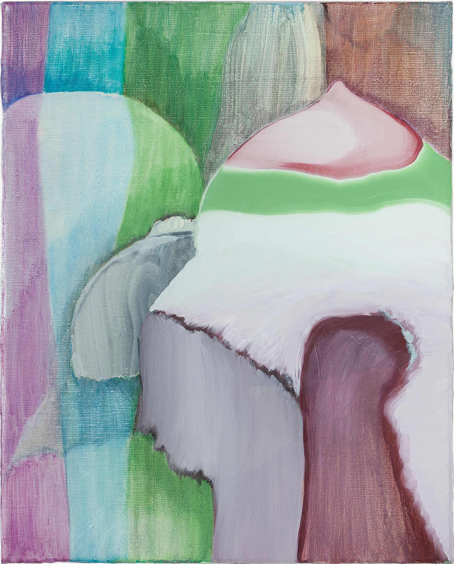 Rezi van Lankveld, Double (2019; olio su tela, 50 x 40 cm), presentato da Annet Gelink Gallery. Richiesta: 17.500 euro.
 Rezi van Lankveld, Double (2019; olio su tela, 50 x 40 cm), presentato da Annet Gelink Gallery. Richiesta: 17.500 euro.