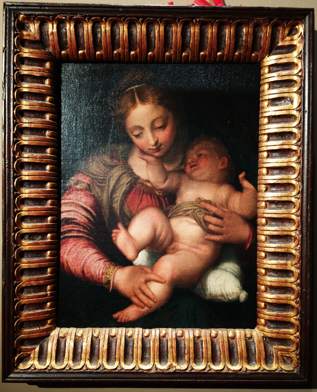 Paolo Farinati, Madonna col Bambino (ottavo decennio del Cinquecento; olio su tela, 44,5 x 33 cm; Collezione privata)
 Paolo Farinati, Madonna col Bambino (ottavo decennio del Cinquecento; olio su tela, 44,5 x 33 cm; Collezione privata)
