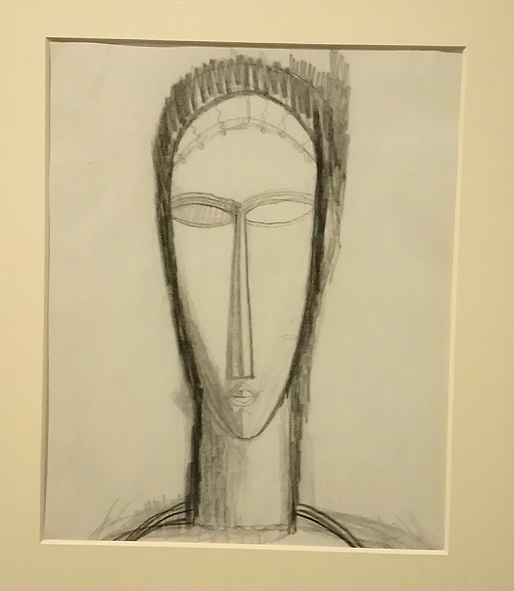 Immagini dalla mostra Modigliani e l'avventura di Montparnasse. Capolavori dalle collezioni Netter e Alexandre
