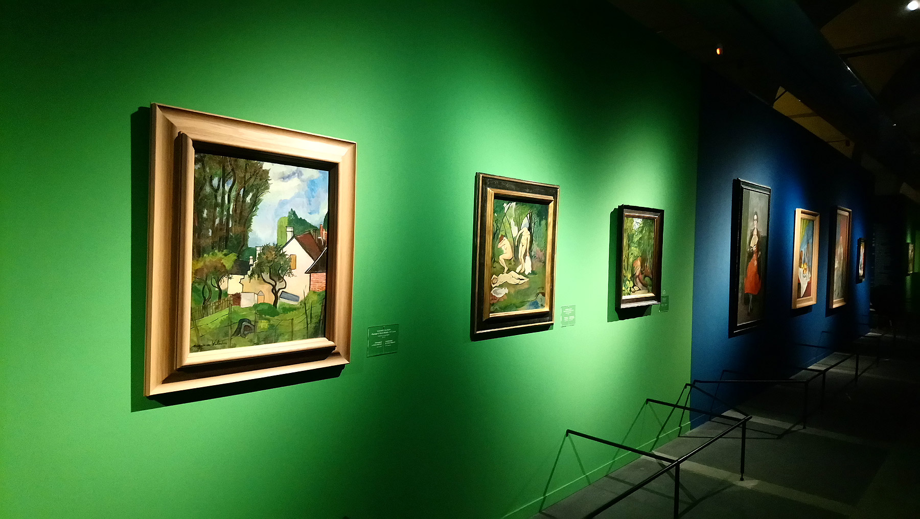 Immagini dalla mostra Modigliani e l'avventura di Montparnasse. Capolavori dalle collezioni Netter e Alexandre
