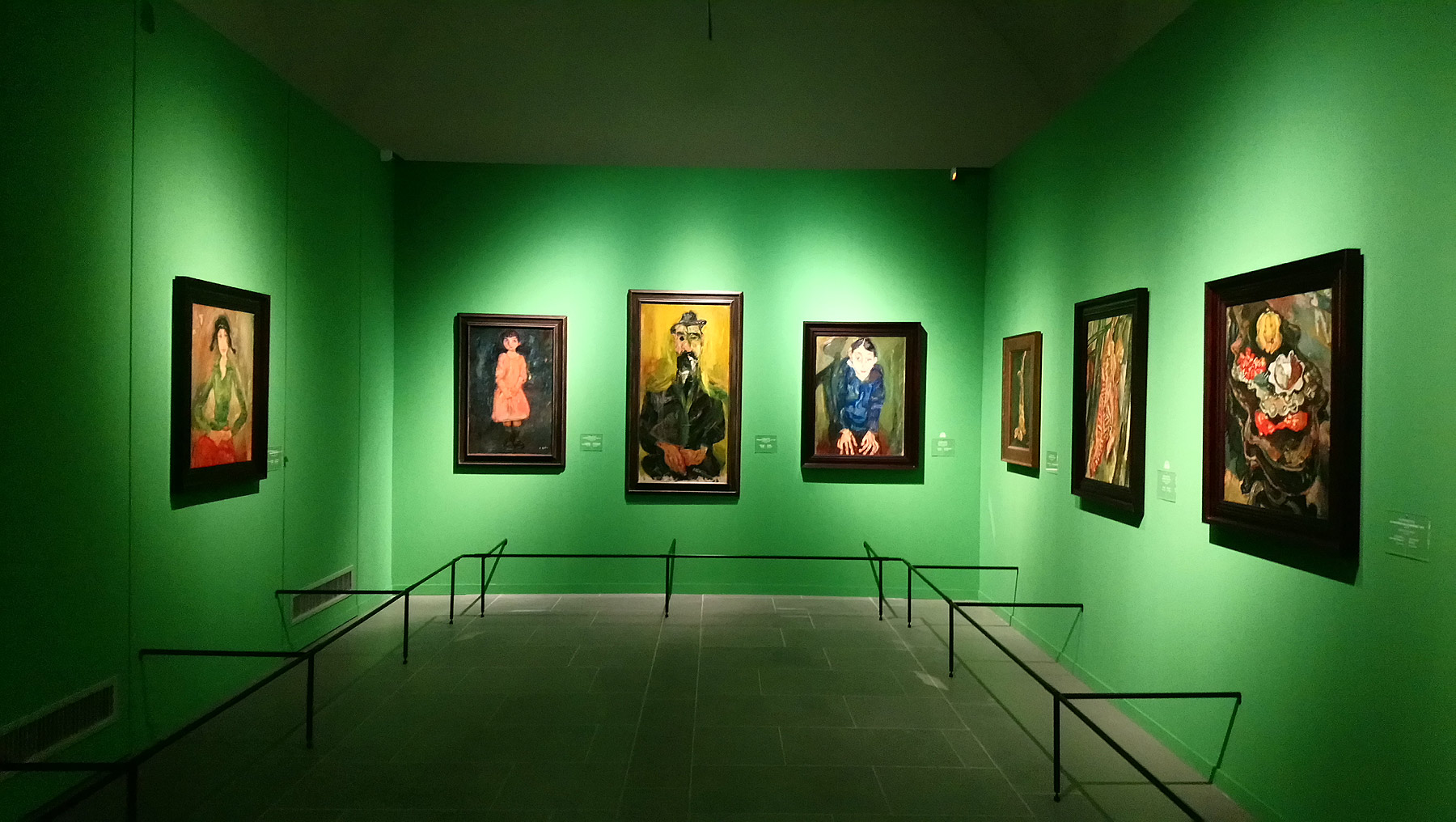 Immagini dalla mostra Modigliani e l'avventura di Montparnasse. Capolavori dalle collezioni Netter e Alexandre
