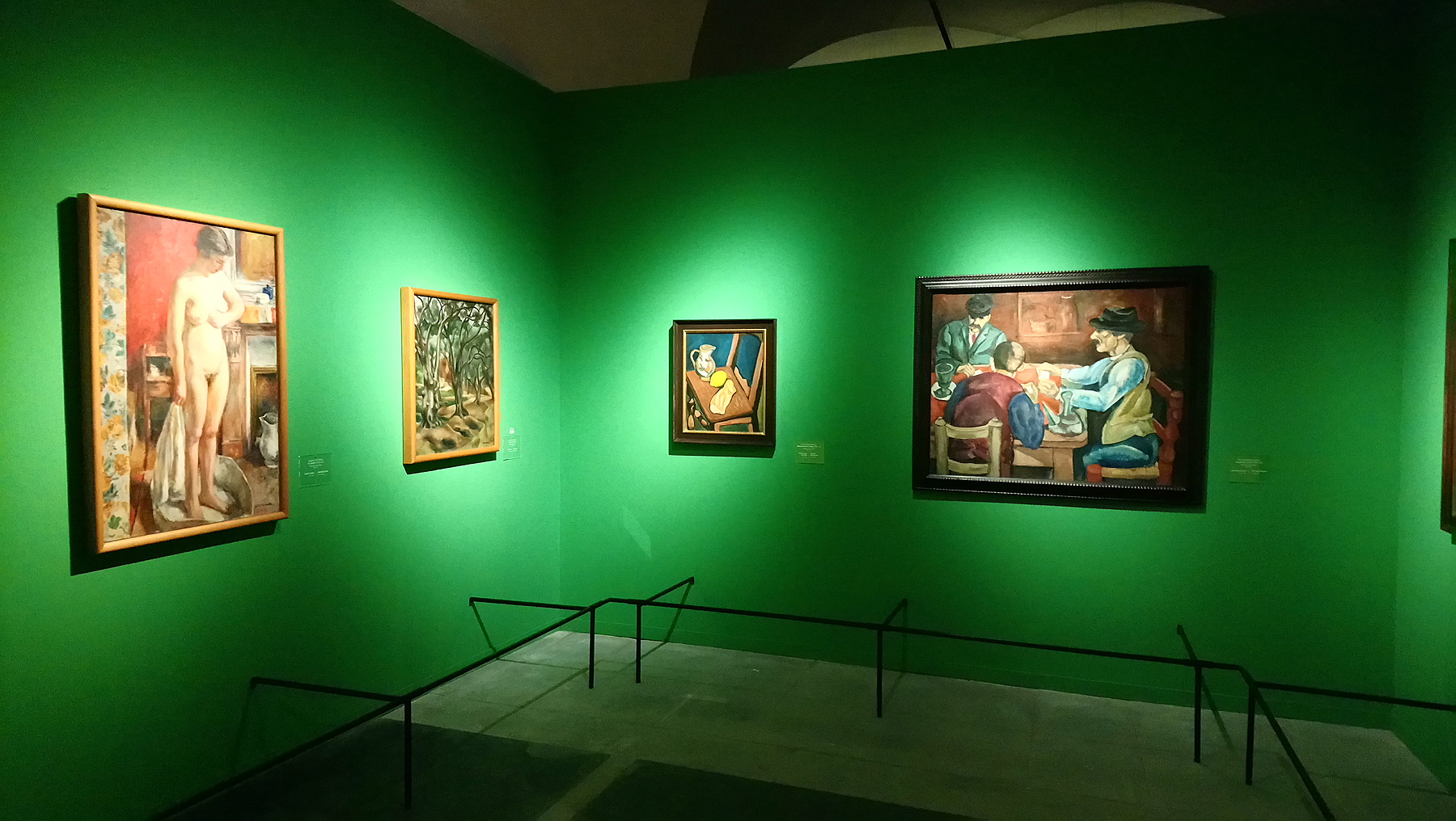 Immagini dalla mostra Modigliani e l'avventura di Montparnasse. Capolavori dalle collezioni Netter e Alexandre
