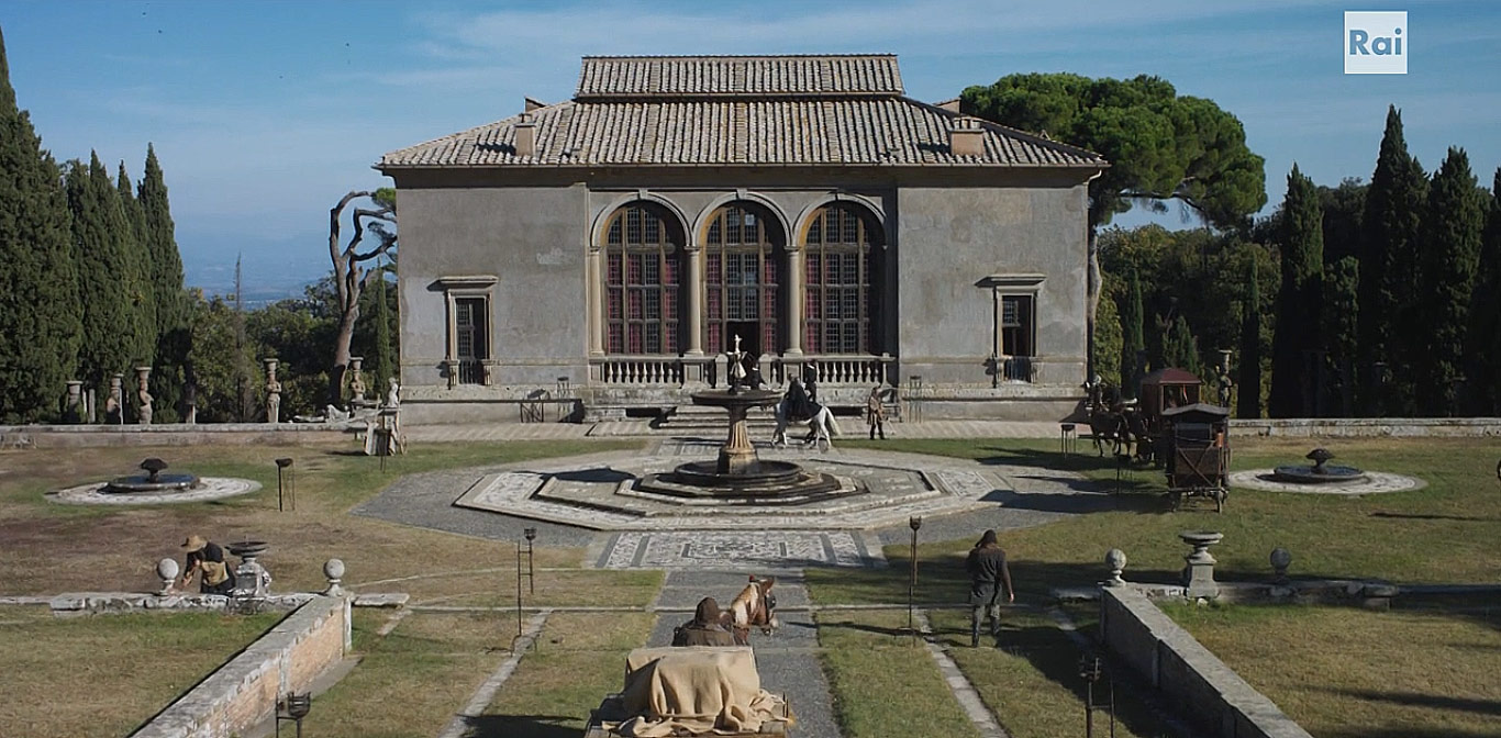 Fiction: la residenza dei Medici a Pistoia
