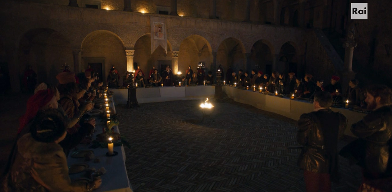 Fiction: il castello di Ferdinando I (Napoli)
