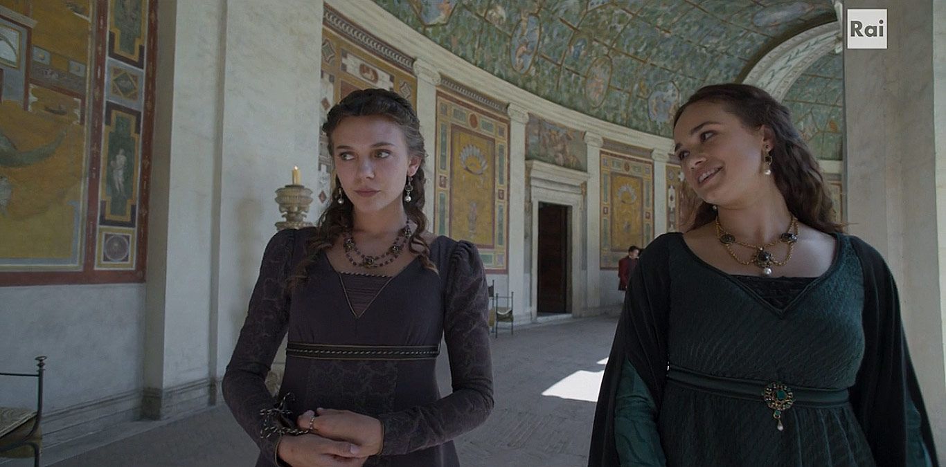 Fiction: il luogo dell'incontro tra Clarice Orsini e Caterina Sforza
