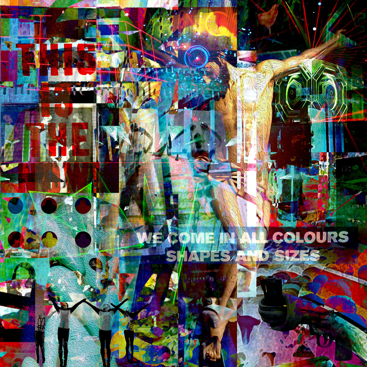 André Chi Sing Yuen, This is the now (2018; dipinto high tech driven su alluminio diasec, 100 x 100 cm)
 André Chi Sing Yuen, This is the now (2018; dipinto high tech driven su alluminio diasec, 100 x 100 cm)