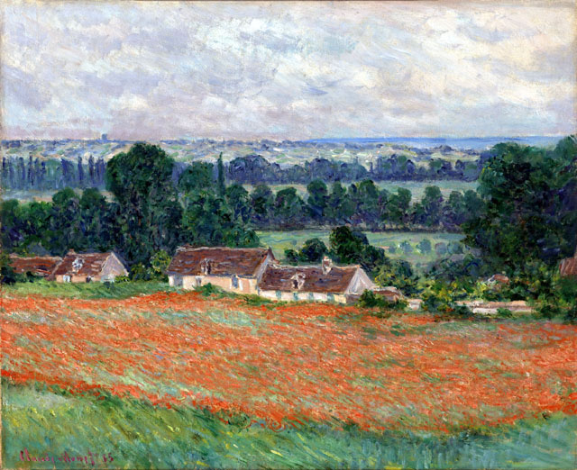 Claude Monet, Campo di papaveri, Giverny (Field of Poppies, Giverny) (1885; olio su tela, 60 x 73 cm; Richmond, Virginia Museum of Fine Arts, Collection of Mr. and Mrs. Paul Mellon, 85.499) © Virginia Museum of Fine Arts
