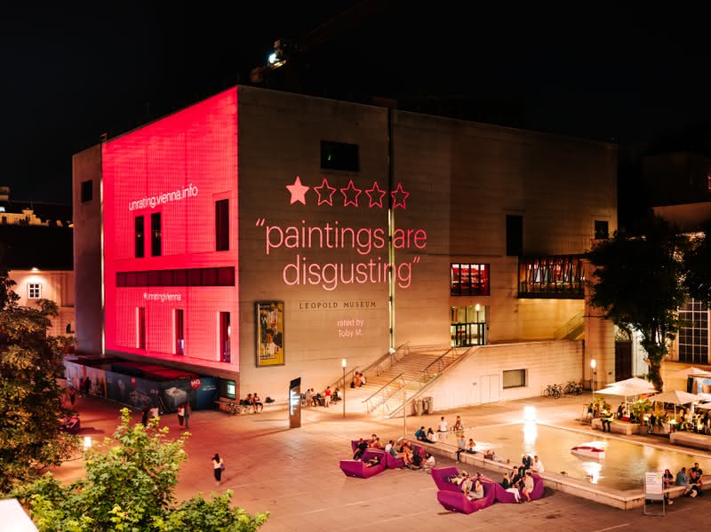 La campagna pubblicitaria dell'ente del turismo di Vienna